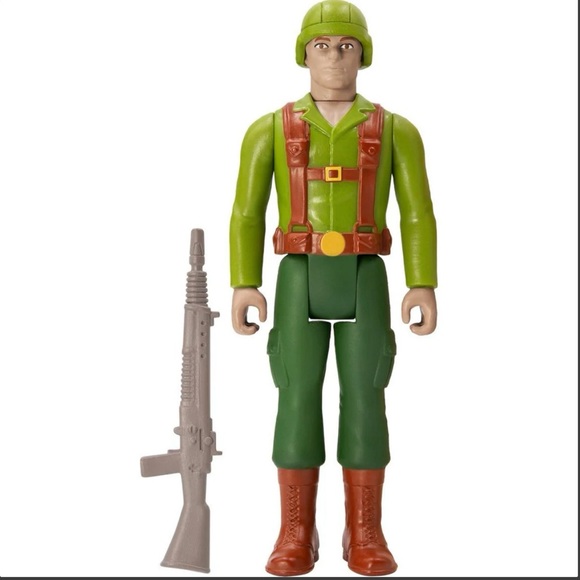 G.I.Joe 2021 4” Super7 Trooper Infantry Dual - Picture 4 of 5